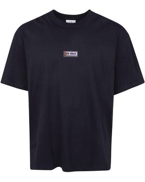 Les Deux "Chase Sport" T-Shirt - Blue