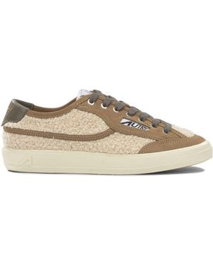 Autry "Windscape" Low-Top Sneakers - Brown