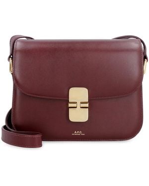 A.P.C. Grace Small Hobo Bag - Purple