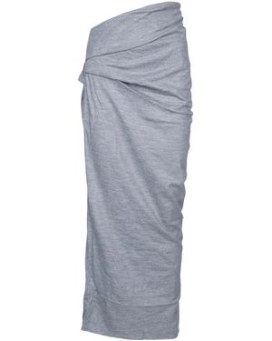 Entire studios Wool Skirt Dust - Gray