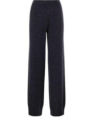 Fabiana Filippi Knitted Trousers - Blue