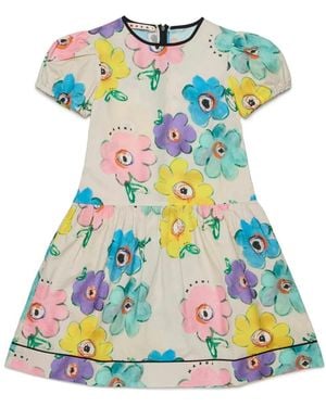 Marni Dress "Flower" - Blue