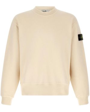 Stone Island '6100022' Sweatshirt - Natural