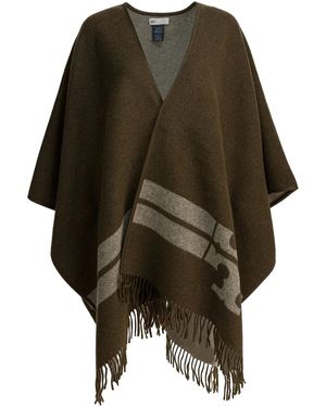 Tory Burch Wool Scarf - Brown