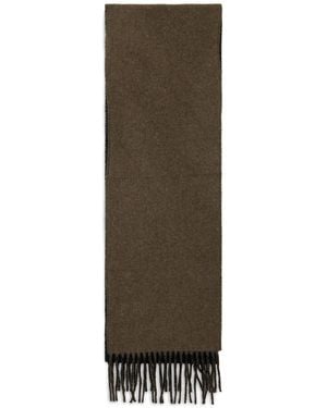 Polo Ralph Lauren Scarf With Fringes - Brown