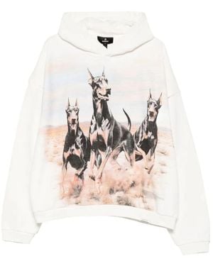 Represent "Western Dobermans" Hoodie - White