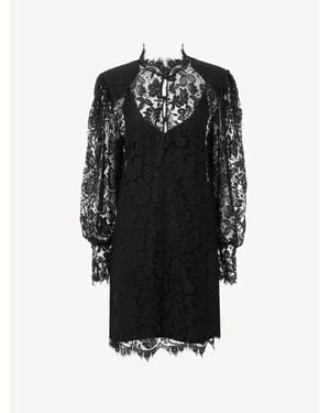 Chloé Cotton Polyamide Dress - Black