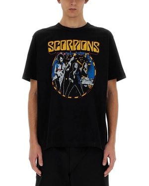 Junya Watanabe T Shirt With Print - Black