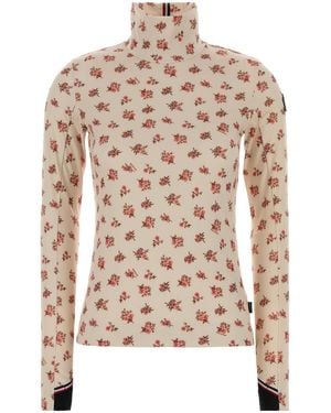 Moncler Printed Stretch Polyester T-Shirt - Multicolor