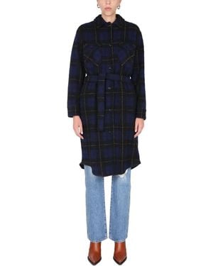 Woolrich Gentry Trench - Blue