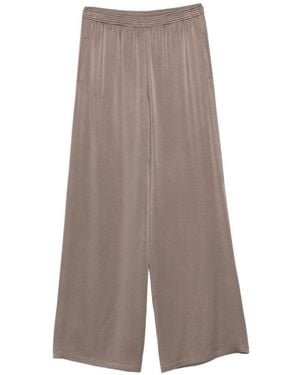 Fabiana Filippi Wide-Leg Trousers - Brown