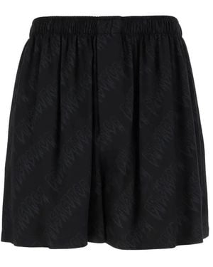 Balenciaga Large Fit Short - Black