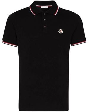 Moncler Ss Polo - Black