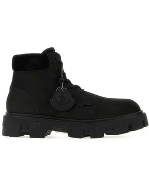 Moncler Peak City Ankle Boots - Black