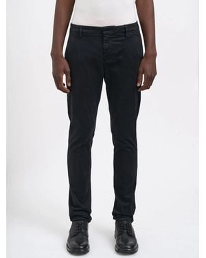 Dondup Cotton Trousers Mod. Gaubert - Blue