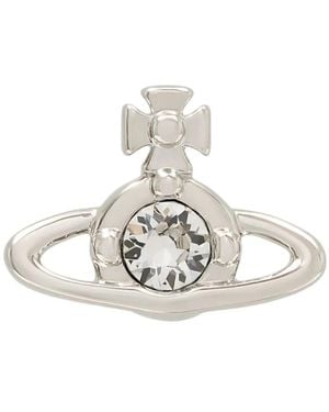Vivienne Westwood Nano Solitaire Earring - Metallic