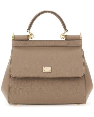 Dolce & Gabbana Dolce & Gabbana Borsa "Sicily" Medium - Natural