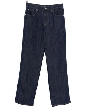 Seven7 Stovepipe Straight Denim Jeans - Blue