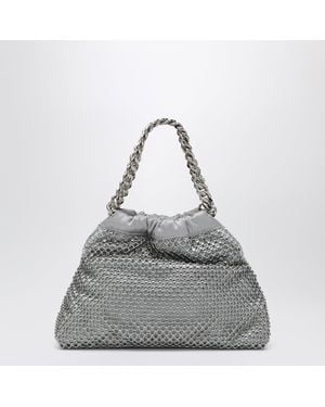 Stella McCartney Falabella Mini Drawstring Bag With Drawstring Closure - Grey