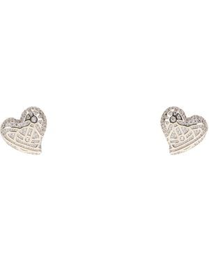 Vivienne Westwood Evangeline Earrings - White