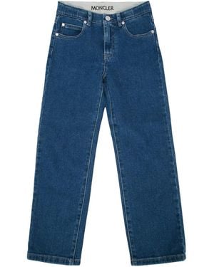 Moncler Jr Pants - Blue
