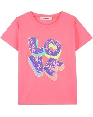 Billieblush T-Shirt "Love" - Pink