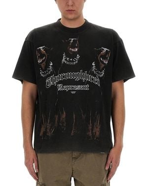 Represent Cotton Crew-Neck T-Shirt - Black