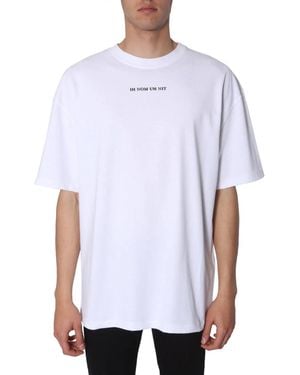 ih nom uh nit Tshirt Con Logo E Stampa Bowie - White