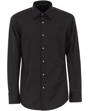 BOSS Slim Fit Shirt - Black