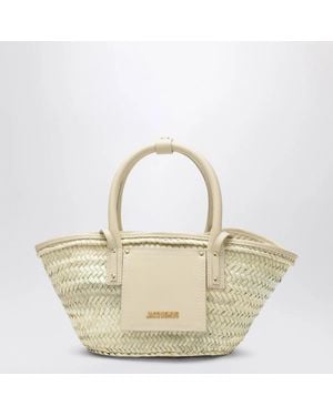 Jacquemus Mini Soli Basket Bag - Metallic