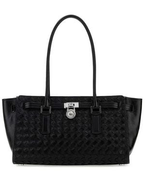 MICHAEL Michael Kors Michael By Michael Kors Sm Ew Shoulder Tote - Black