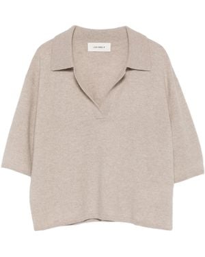 Lisa Yang Neela Polo Shirt - Natural