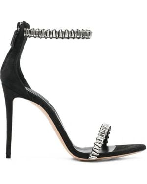Casadei "Heav" Jewelry Sandals Anklebelt T. 100 - White