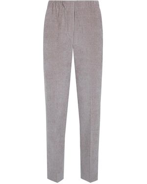 Anneclaire Corduroy Pants - Gray