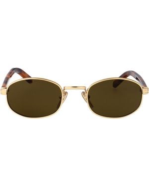 Prada Metal Sunglasses - Metallic