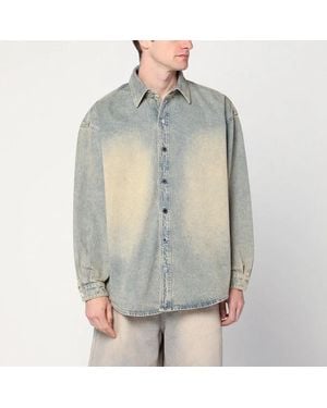 New Amsterdam Surf Association Faded Denim Shirt - Gray