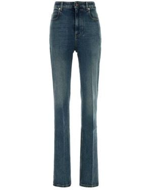 Balenciaga Stretch Denim Jeans - Blue