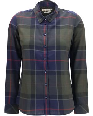 Barbour Bredon Cotton Shirt - Blue