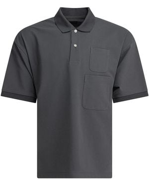DAIWA PIER 39 Polyester Polo Shirt - Black