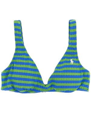 Polo Ralph Lauren 'Pony' Bikini Top - Blue