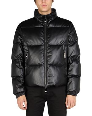 Tatras Logo Embroidery Down Jacket - Black