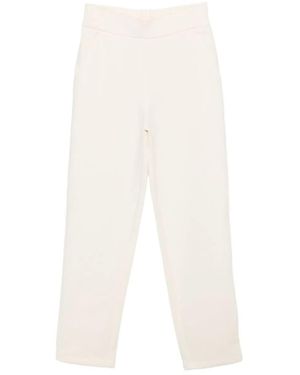 Emporio Armani Cotton Trousers - White