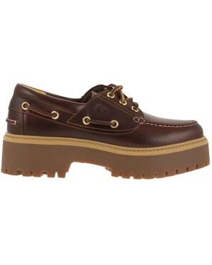 Timberland 3 Eye Boat Platform - Brown