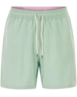 Polo Ralph Lauren Traveller Classic 14.6 Cm Beach Boxers - Green