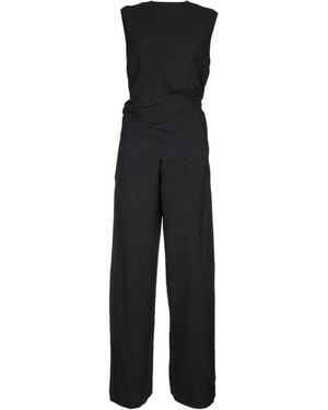 Alaïa Alaia Tie Jumpsuit - Black