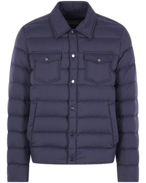 Herno Quilted Padded Jacket - Blue