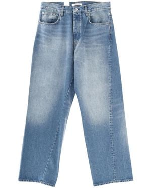 sunflower Wide Twist Jeans - Blue