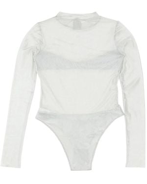 NOT AFTER TEN Body Tulle - White
