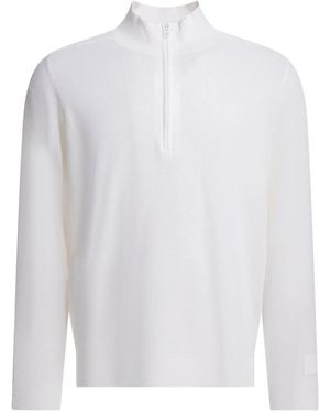 C.P. Company C.P.Company "Metropolis" Half-Zip Jumper - White