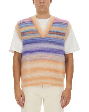 Missoni Knitted Vest - Blue